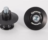 Bobbin set M10 with spacer and swing arm protector Kawasaki-Kawasaki